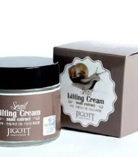Jigott Подтягивающий крем с муцином улитки Snail Lifting Cream