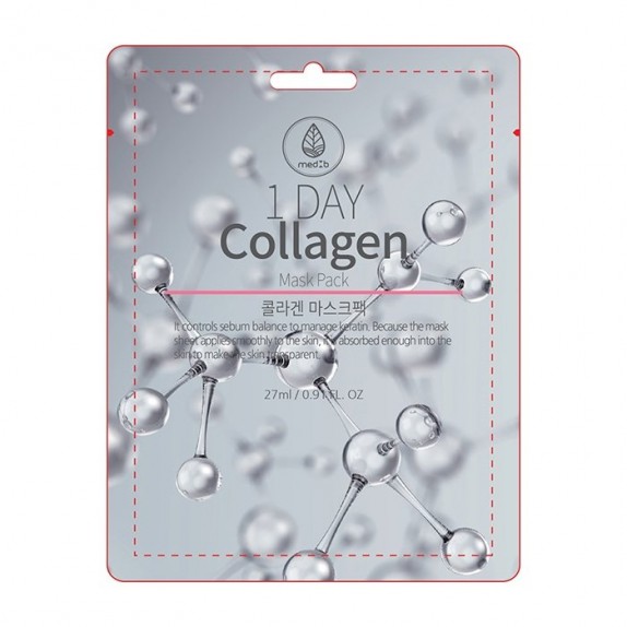 Заказать онлайн Med:B  Маска-салфетка с коллагеном Mask Pack Collagen в KoreaSecret
