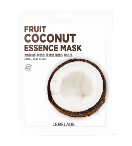 Заказать онлайн Lebelage Маска-салфетка с кокосом Fruit Coconut Essence Mask в KoreaSecret