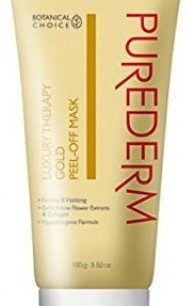 Заказать онлайн Purederm Маска-пленка с золотом Peel Off Mask Luxury Therapy Gold в KoreaSecret