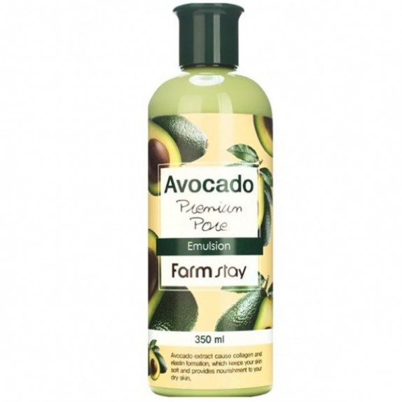 Заказать онлайн Farmstay Антивозрастная эмульсия с экстрактом авокадо Avocado Premium Pore Emulsion в KoreaSecret