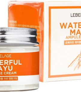 Заказать онлайн Lebelage Ампульный крем с лошадиным жиром Ampule Cream Waterful Mayu в KoreaSecret
