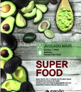 Заказать онлайн Eyenlip Маска-салфетка с экстрактом авокадо Super Food Avocado Mask в KoreaSecret