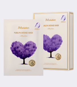 JMsolution Маска-салфетка с алантоином Фиолетовая Purelyn Intense Mask Purple