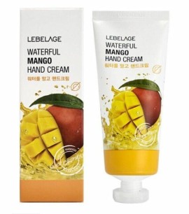 Заказать онлайн Lebelage Увлажняющий крем для рук с экстрактом манго Waterful Mango Hand Cream в KoreaSecret