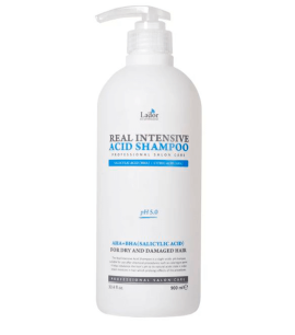 Lador Интенсивный слабокислотный шампунь для поврежденных волос 900мл Real Intensive Acid Shampoo
