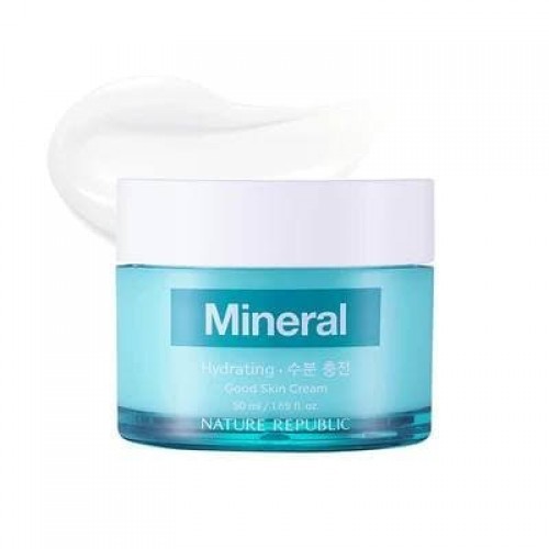 Заказать онлайн Nature Republic Увлажняющий крем с минералами Good Skin Ampoule Cream Mineral в KoreaSecret