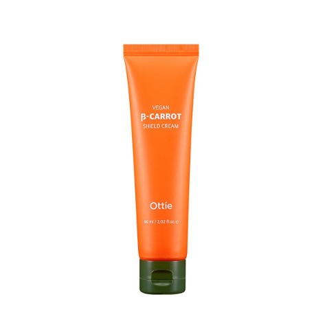 Заказать онлайн Ottie Укрепляющий крем на основе органической моркови Vegan Beta-Carrot Shield Cream в KoreaSecret