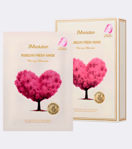 JMsolution Маска-салфетка освежающая Розовая Purelyn Fresh Mask Pink