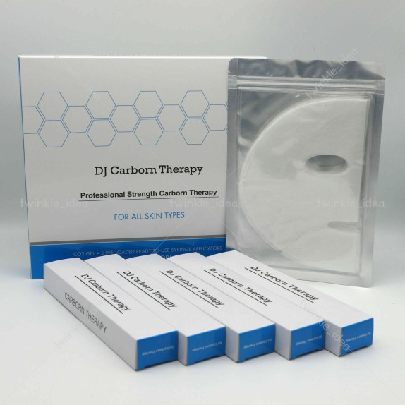 Заказать онлайн DJ Carboxy Комплект 5 шт Маска для интенсивной карбокситерапии DJ Carboxy CO2 Therapy в KoreaSecret