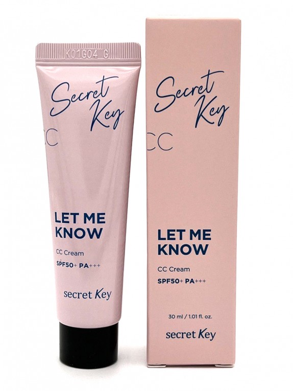 Заказать онлайн Secret Key CC-крем Let Me Know SPF50/PA+++ в KoreaSecret