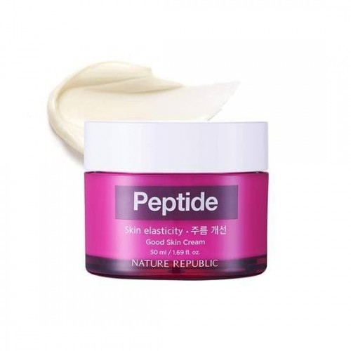 Заказать онлайн Nature Republic Ампульный крем с пептидами Good Skin Peptide Ampoule Cream Peptide в KoreaSecret