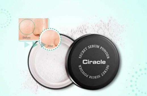 Заказать онлайн Ciracle Рассыпчатая пудра против жирного блеска Secret Sebum Powder в KoreaSecret