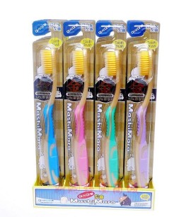 Заказать онлайн Mashimaro Зубная щётка с золотым напылением Nano Gold Toothbrush в KoreaSecret