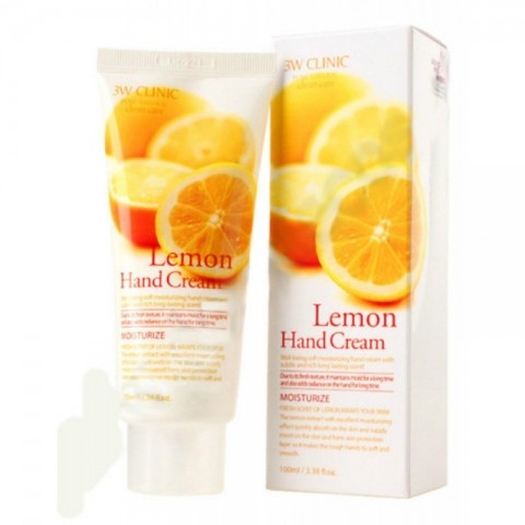 Заказать онлайн 3W Clinic Крем для рук с экстрактом лимона Lemon Hand Cream в KoreaSecret