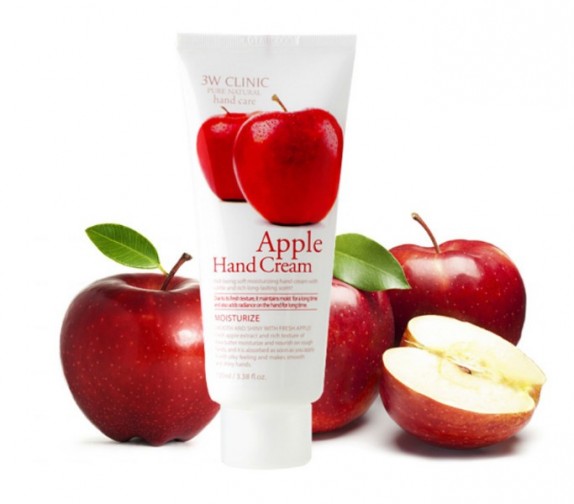 Заказать онлайн 3W Clinic Крем для рук с яблочным экстрактом Apple Hand Cream в KoreaSecret