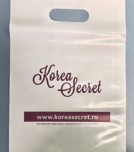 Заказать онлайн Пакет полиэтиленовый KoreaSecret 20*30 см в KoreaSecret