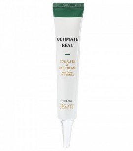 Заказать онлайн Jigott Крем для век с коллагеном Ultimate Real Collagen Eye Cream в KoreaSecret