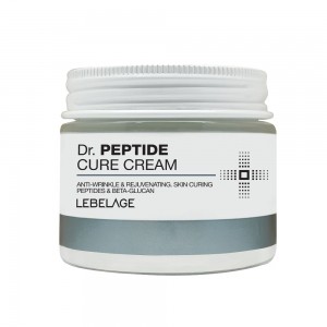 Заказать онлайн Lebelage Антивозрастной крем с пептидами Dr. Peptide Cure Cream в KoreaSecret