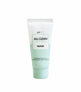 Heimish Слабокислотный гель для умывания для чувствительной кожи 30мл pH 5.5 All Clean Green Foam
