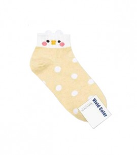 Заказать онлайн Носочки женские желтые Face Point Socks Yellow Duck в KoreaSecret