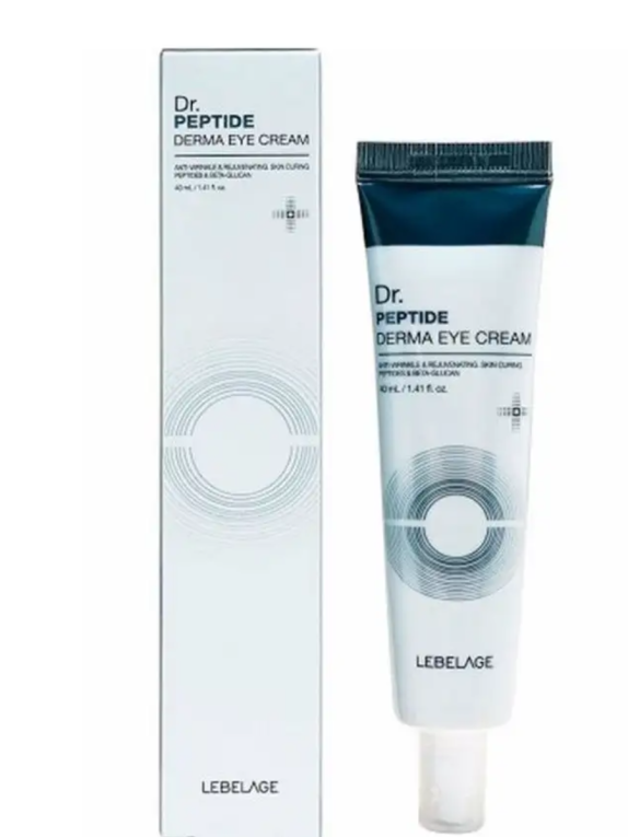 Заказать онлайн Lebelage Крем для кожи вокруг глаз с пептидами Dr.Peptide Derma Eye Cream в KoreaSecret