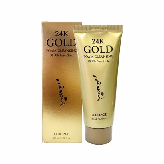 Заказать онлайн Lebelage Пенка для умывания с 24К золотом Heeyul 24K Gold Foam Cleansing в KoreaSecret