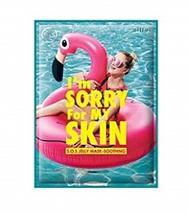 Заказать онлайн I’m Sorry For My Skin Тонизирующая гелевая маска S.O.S Jelly Mask-Soothing (Pink Swan) в KoreaSecret