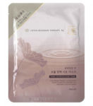 Заказать онлайн Welcos Маска-салфетка с экстрактом лотоса Lotus Blossom Therapy By Yeon Boyul Lifting Sheet Mask в KoreaSecret