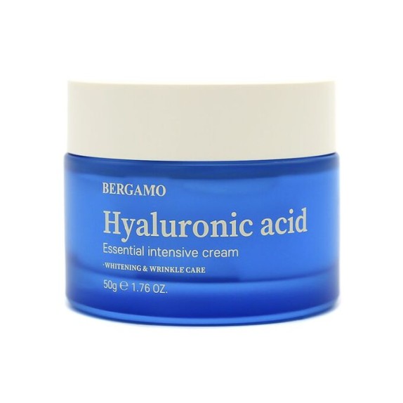 Заказать онлайн Bergamo Интенсивный увлажняющий крем с гиалуроновой кислотой Hyaluronic Acid Essential Intensive Cream в KoreaSecret