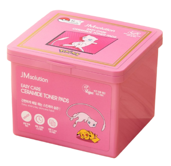 Заказать онлайн JMsolution Тонер-пэды с керамидами Easy Care Ceramide Toner Pads Pokemon (70шт) в KoreaSecret