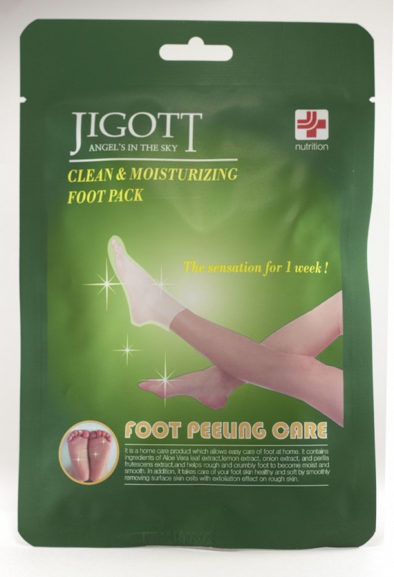 Заказать онлайн Jigott Пилинг для ног FOOT PEELING в KoreaSecret
