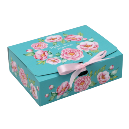 Заказать онлайн Коробка складная «Тебе на радость» 16.5*12.5*5см в KoreaSecret