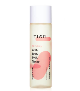Заказать онлайн Tiam Очищающий кислотный тонер для проблемной кожи AC Fighting AHA BHA PHA Toner в KoreaSecret