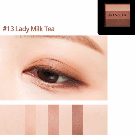 Заказать онлайн Missha Тени для век 13 Triple Shadow Color в KoreaSecret