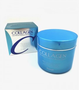 Заказать онлайн Enough Крем массажный увлажняющий с коллагеном Collagen Hydro Moisture Cleansing & Massage Cream в KoreaSecret