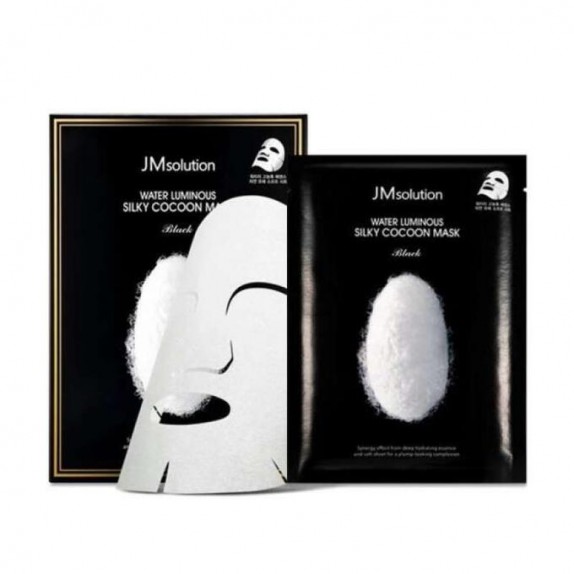 Заказать онлайн JMsolution Маска-салфетка для упругости кожи с шелкопрядом Water Luminous Silky Cocoon Mask в KoreaSecret