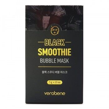 Заказать онлайн Verobene Кислородная маска смузи Черная Black Smoothie Bubble Mask в KoreaSecret