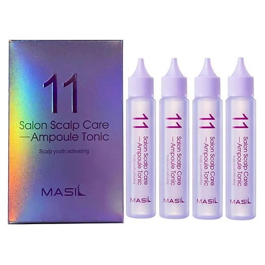 Заказать онлайн Masil Освежающий ампульный тоник для кожи головы 11 Salon Scalp Care Ampoule Tonic в KoreaSecret