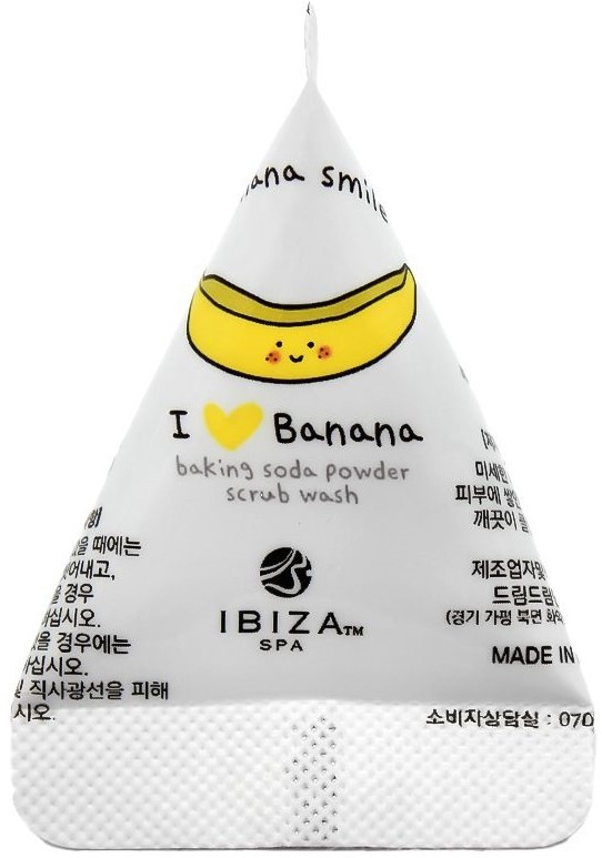 Заказать онлайн Eco Branch Скраб для глубокого очищения с экстрактом банана Ibiza Hi I Love Banana в KoreaSecret