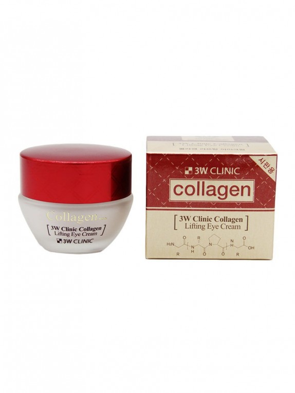Заказать онлайн 3W Clinic Лифтинг крем д/глаз с коллагеном Collagen Lifting Eye Cream в KoreaSecret