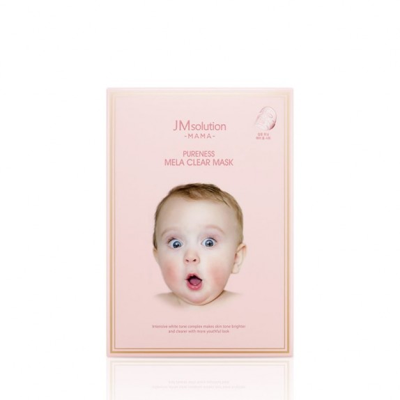 Заказать онлайн JMsolution Маска-салфетка осветляющая гипоаллергенная Pureness Mela Clear Mask в KoreaSecret