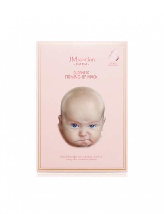 Заказать онлайн JMsolution Маска-салфетка подтягивающая гипоаллергенная Mama Pureness Firming Up Mask в KoreaSecret