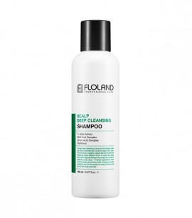 Заказать онлайн Floland Глубокоочищающий шампунь с кислотами 150мл Scalp Deep Cleansing Shampoo в KoreaSecret