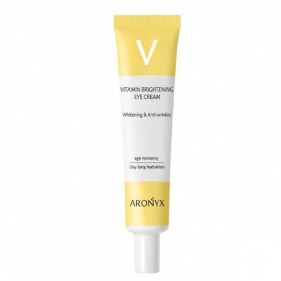 Заказать онлайн Medi Flower Витаминный осветляющий крем для кожи вокруг глаз Aronyx Vitamin Brightening Eye Cream в KoreaSecret