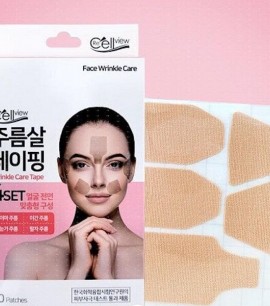 Заказать онлайн Тейпы для лица против морщин (роз.) Patches Wrinkle Care Tape в KoreaSecret