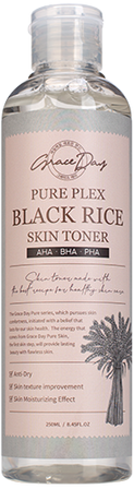 Заказать онлайн Grace Day Тонер с экстрактом чёрного риса Pure Plex Black Rice Skin Toner в KoreaSecret