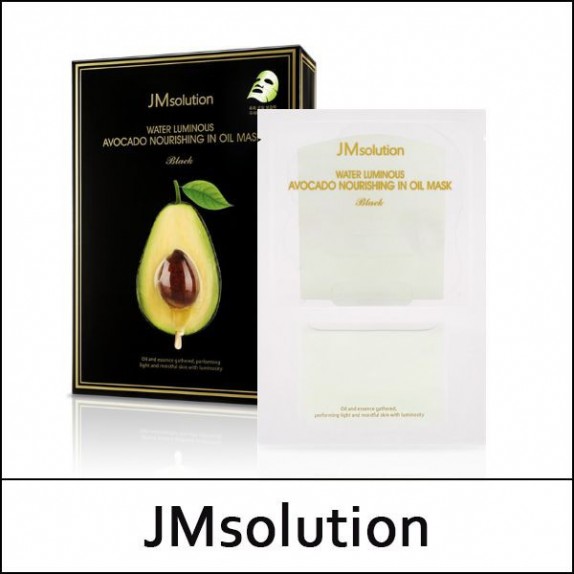 Заказать онлайн JMsolution Питательная маска-салфетка маска с авокадо Avocado Nourishing In Oil Mask в KoreaSecret