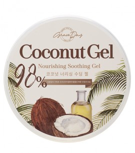 Заказать онлайн Grace Day Питательный успокаивающий гель с экстрактом кокоса Coconut Nourishing Soothing Gel в KoreaSecret