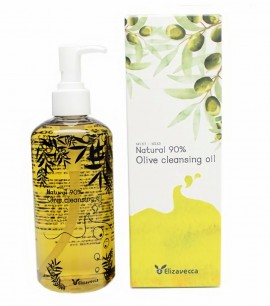 Заказать онлайн Elizavecca Гидрофильное масло с оливой Natural 90% Olive Cleansing Oil в KoreaSecret